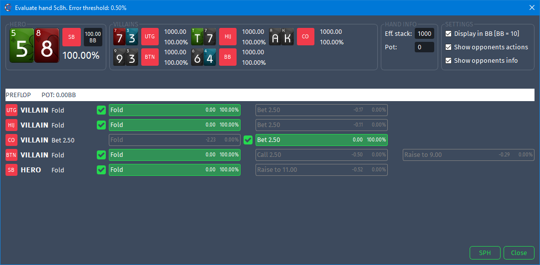 New version of Simple GTO trainer v1.4.1.3 has been released! | Simple ...