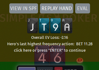 New version of Simple GTO trainer v1.4.2 has been released! | Simple Poker